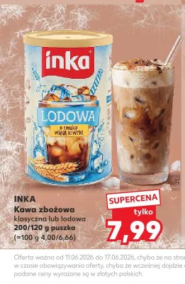 Kawa zbożowa Inka klasyczna promocja w Kaufland