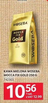 Kawa mielona Woseba Mocca Fix Gold promocja w Selgros