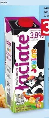 Mleko UHT Junior Łaciate 3,8% promocja w Selgros