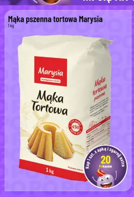 Mąka pszenna tortowa Marysia promocja w POLOmarket