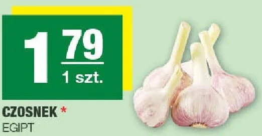 Czosnek promocja w SPAR