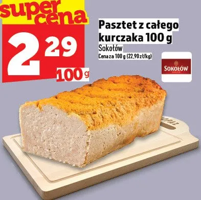Pasztet z całego kurczaka promocja w TOPAZ