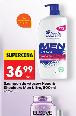 Szampon do włosów Head & Shoulders Men Ultra promocja w Biedronka