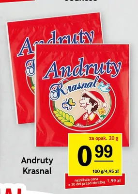 Andruty Krasnal promocja w Gram Market