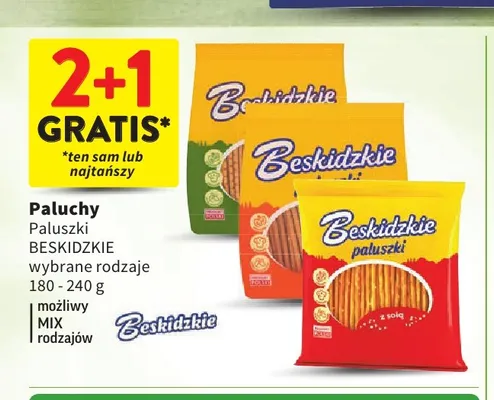 Paluszki Beskidzkie promocja w Intermarche