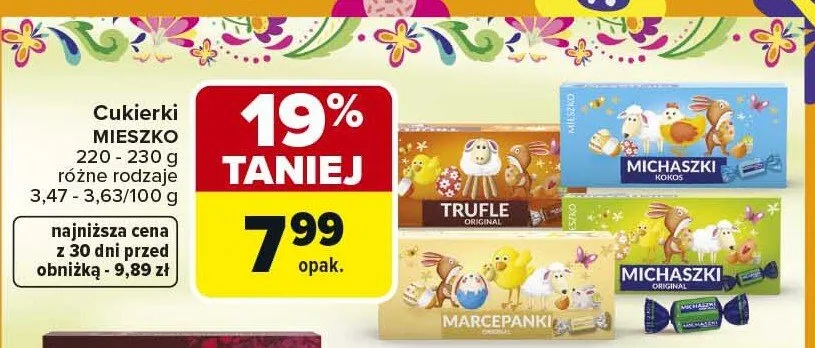 Cukierki Mieszko promocja w Carrefour
