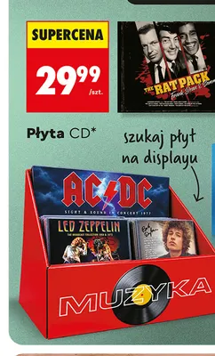 Płyta CD Led Zeppelin promocja w Biedronka