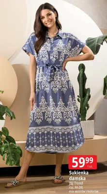 Sukienka damska J&J Trend roz. M-2XL mix wzorów i kolorów promocja w Leclerc