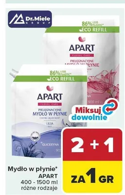 Mydło w płynie Apart Floral Care Lilia promocja w Carrefour