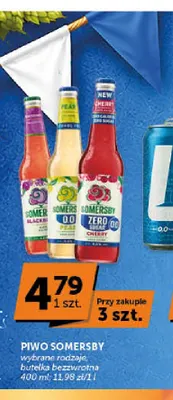 Piwo bezalkoholowe Somersby Pear promocja w ABC