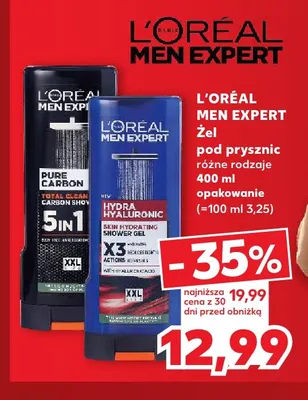 Żel pod prysznic L'Oréal Men Expert promocja w Kaufland