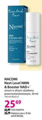 Serum Next Level NMN & Booster NAD+ o silnym działaniu przeciwstarzeniowym promocja w Hebe