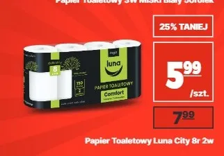 Papier toaletowy Luna City promocja w API Market