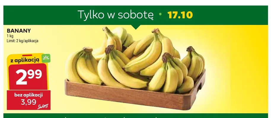 Banany promocja w Stokrotka