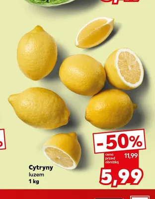 Cytryny promocja w Kaufland