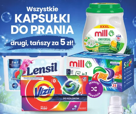 Kapsułki do prania promocja w Dino