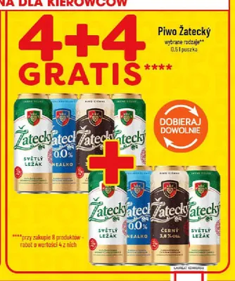 Piwo Žatecký Černý promocja w POLOmarket