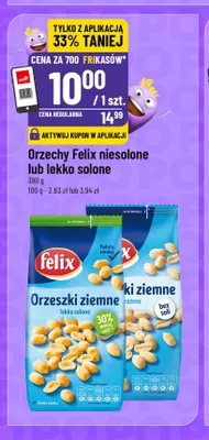 Orzechy Felix lekko solone promocja w POLOmarket