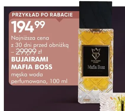 Męska woda perfumowana Bujairami Mafia Boss promocja w Super-Pharm