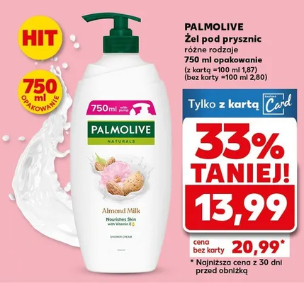 Żel pod prysznic różne rodzaje 750ml promocja w Kaufland