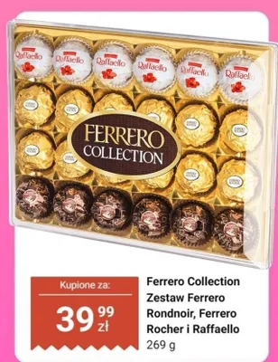 Zestaw Ferrero Collection promocja w Dino