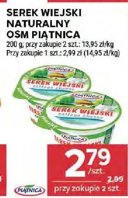 Serek wiejski naturalny sm piątnica promocja w Stokrotka