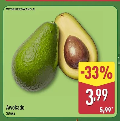 Awokado promocja w Aldi