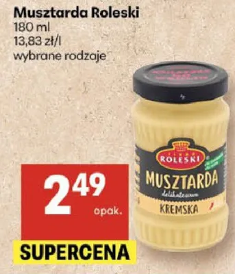 Musztarda kremska promocja w Delikatesy Centrum