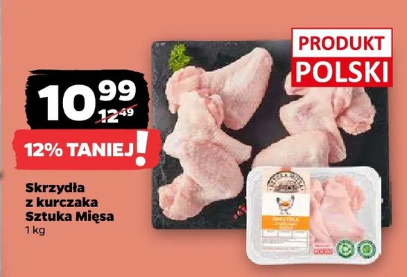 Skrzydła z kurczaka promocja w Netto