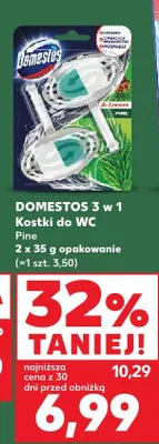 Kostki do WC 3w  Pine 2x35g  promocja w Kaufland