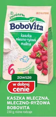 Kaszka mleczna, mleczno-ryżowa malina promocja w Stokrotka