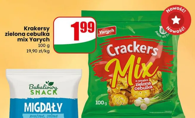 Migdały prażone promocja w Dino