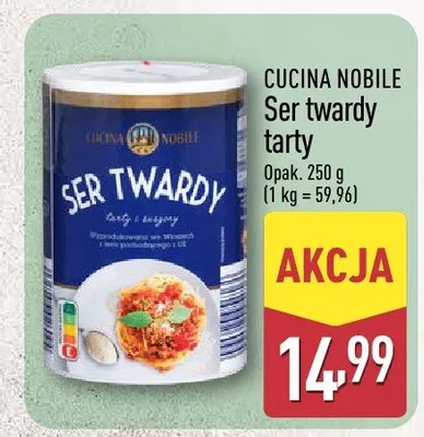 Ser twardy tarty promocja w Aldi