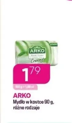 Mydło w kostce Arko promocja w Drogerie Koliber