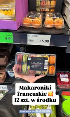 Makaroniki francuskie Gourmet Finest Cuisine promocja w Aldi