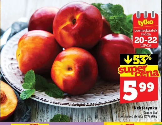 Nektarynka promocja w TOPAZ