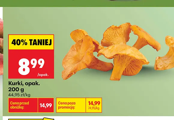 Kurki promocja w Biedronka