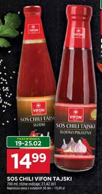 Sos chili Vifon tajski promocja w Stokrotka