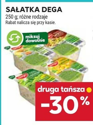 Sałatka dega promocja w Stokrotka