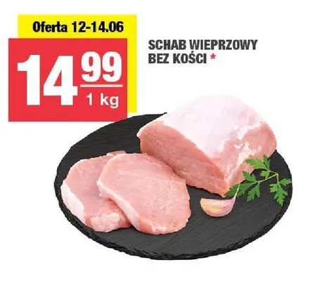 Schab wieprzowy bez kości promocja w SPAR