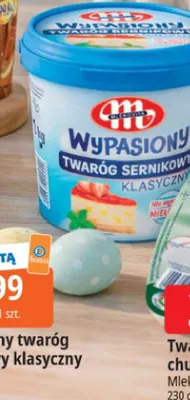 Wypasiony twaróg sernikowy klasyczny promocja w Leclerc