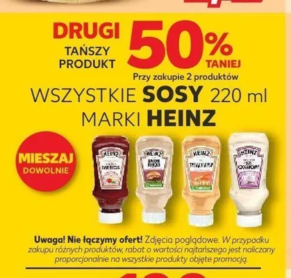 Sos czosnkowy Heinz promocja w Kaufland