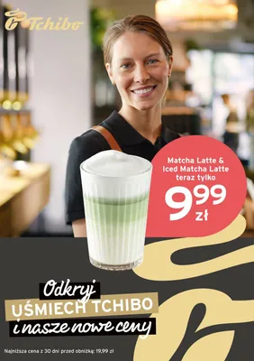 Iced Matcha Latte Tchibo promocja w Tchibo