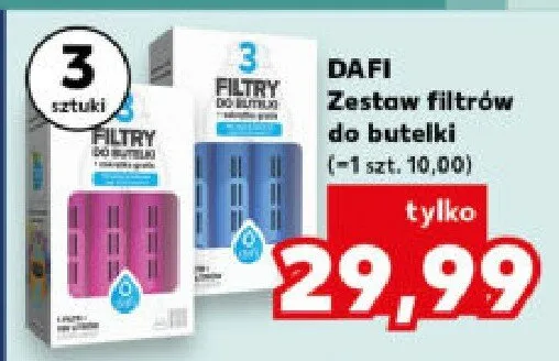 Zestaw filtrów do butelki Dafi promocja w Kaufland