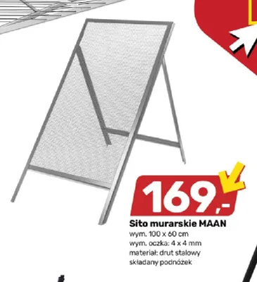 Sito murarskie Maan promocja w Bricomarche