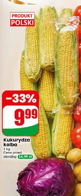 Kukurydza kolba promocja w Dino