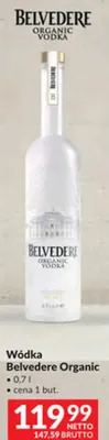 Wódka Belvedere Organic promocja w Makro