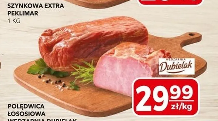 Polędwica łososiowa wedzarnia promocja w Top Market