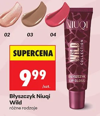 Błyszczyk Wild 02 promocja w Biedronka