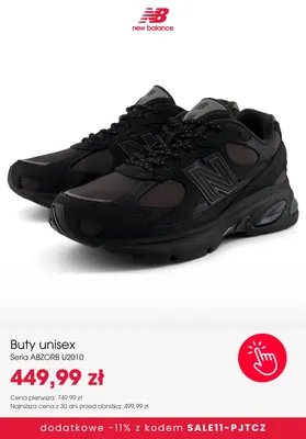 Buty unisex seria ABZORB U2010 New Balance promocja w New Balance